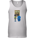Doraemon Meets The Louvre Tank Top