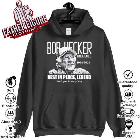 Bob Uecker 1934 2025 Rest In Peace Legend Hoodie