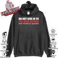 Do Not Give In To The War Within End Veteran Suicide Hoodie