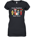 Cat Funny Noble Cat Come Together Right Meow Women039S V Neck T Shirt