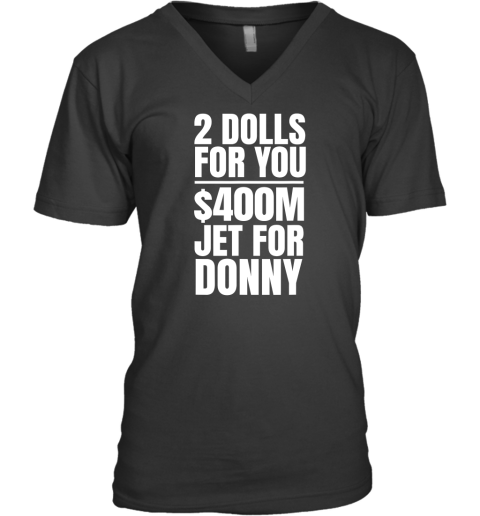 2 Dolls For You 036400M Jet For Donny V Neck T Shirt