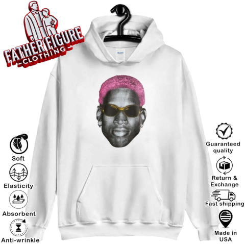 Dennis Rodman The Worm Face Hoodie