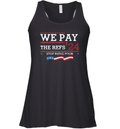 Chiefs We Pay The Refs 2024 Stop Being Poor Racerback Tank