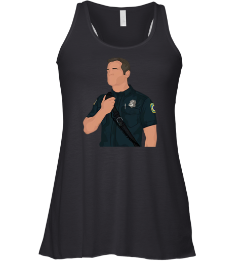 Bobby Nash Captain 911 On Abc Tv Show Racerback Tank