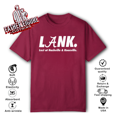 Alabama Lank Lost At Nashville Amp Knoxville T Shirt