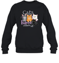 Cats Are Fairest Of Them All Sweatshirt