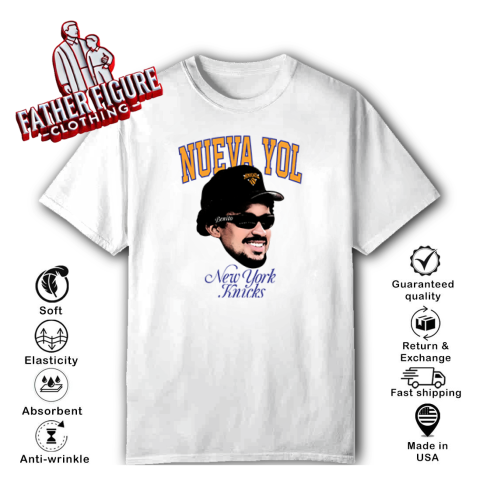 Bad Bunny Nuevayol Knicks Benito Fan New York Knicks T Shirt