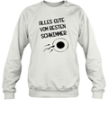Alles Gute Vom Besten Schwimmer Sweatshirt