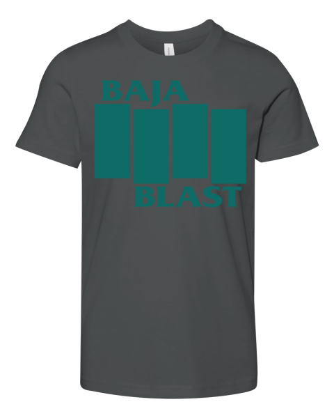 Baja Blast Black Flag Premium Youth T Shirt