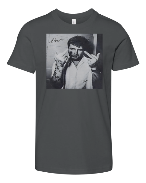 Alex Warren Face Middle Finger Tour 2025 Premium Youth T Shirt