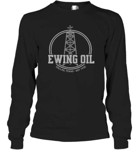 Ewing Oil Long Sleeve T Shirt