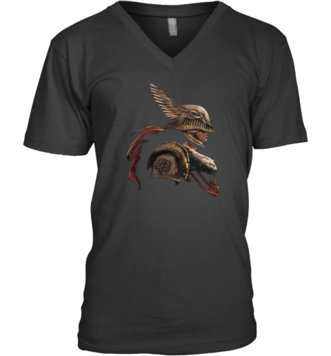 Elon Musk Elden Ring Malenia V Neck T Shirt