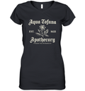 Aqua Tofana Apothecary Est 1633 Women039S V Neck T Shirt