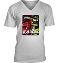 Curve Ball V Neck T Shirt