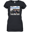Daily Mail Trump Twelve More Year Women039S V Neck T Shirt