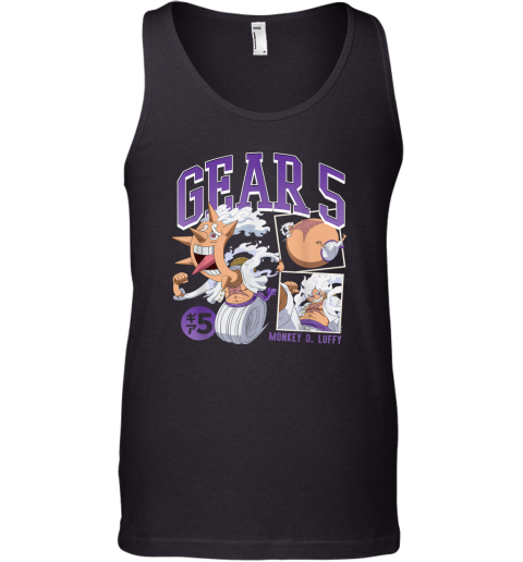 Anime Monkey D Luffy Gear 5 Poses Tank Top