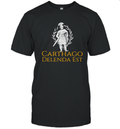 Carthago Delenda Est Latin Quotes Spqr Rome T Shirt