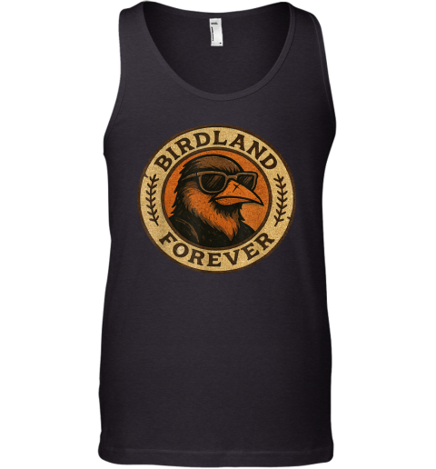 Birdland Forever Cool Retro Oriole Tank Top