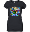 Blox Fruit Round Of Mythicales For Birthday Women039S V Neck T Shirt