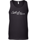 Catholic Est 33 Ad Christianity Faith Hope Love 33 Tank Top
