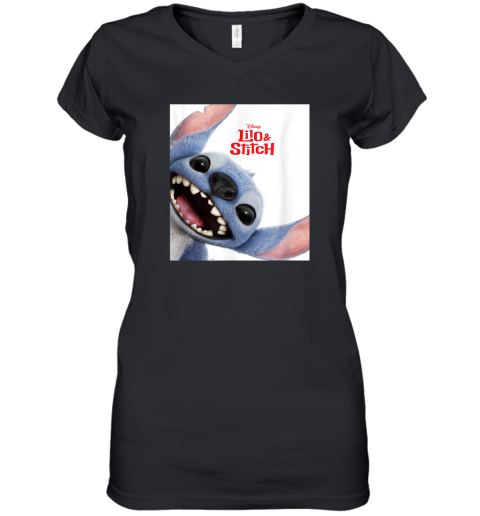 Disney Lilo Amp Stitch Live Action Movie Women039S V Neck T Shirt