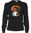 Boosch Boo Ghost Halloween Busch Light Long Sleeve T Shirt