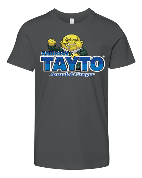Conor Mcgregor Andrew Tayto Assault Amp Vinegar Premium Youth T Shirt
