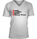 Bdsm Bench Deadlifts Squats Military Press V Neck T Shirt