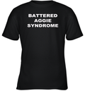 Battered Aggie Syndrome Texas Aampm Aggies Youth T Shirt