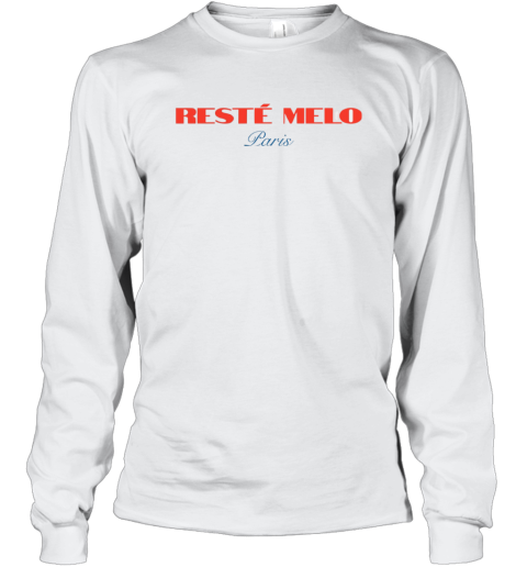 Carmelo Anthony Reste Melo Paris Long Sleeve T Shirt