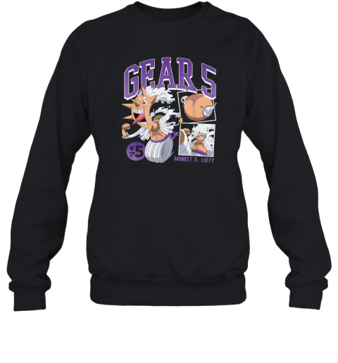 Anime Monkey D Luffy Gear 5 Poses Sweatshirt