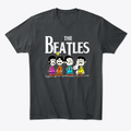 Peanuts Snoopy And The Beatles T Shirt
