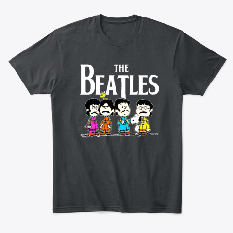 Peanuts Snoopy And The Beatles T Shirt