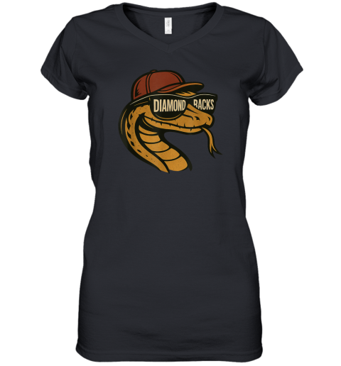 Diamondbacks Rattlesnake Women039S V Neck T Shirt