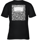 Composition Book Notebook Youth T Shirt