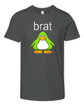Charli Xcx Brat Penguin Club Brat Premium Youth T Shirt
