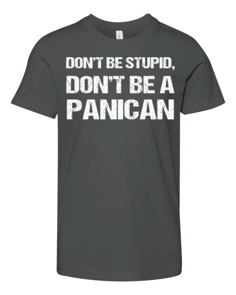 Don039T Be Stupid Don039T Be A Panican Premium Youth T Shirt
