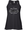 Better A Faggot Than A Fascist Racerback Tank