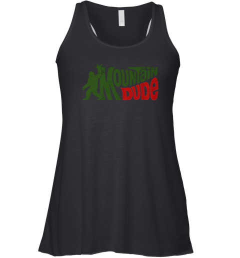 Bigfoot Mountain Dude Vintage Racerback Tank