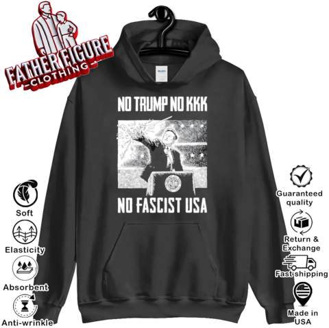 Elon Musk No Trump No Kkk No Fascist Usa Hoodie