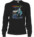 Autism Be Damned My Wife Can Work A Grill Long Sleeve T Shirt