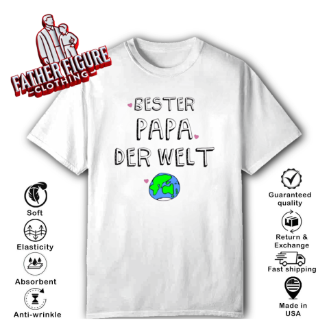 Bester Papa Der Welt T Shirt