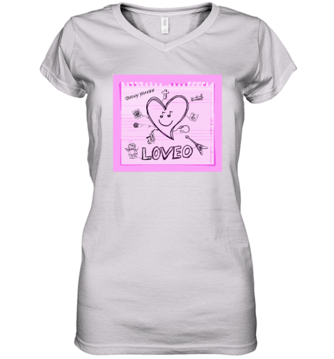 Daddy Yankee Loveo Cover Women039S V Neck T Shirt
