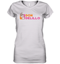 Don Delillo Dunkin Donuts Women039S V Neck T Shirt