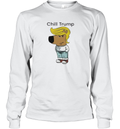 Donald Trump Chill Guy Meme Long Sleeve T Shirt