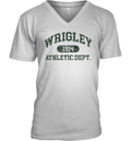 Chicago Cubs Wrigley 1914 Athletic Dept V Neck T Shirt