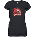 Chicago Lit Since 1871 Women039S V Neck T Shirt
