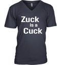 Elon Musk Zuck Is A Cuck V Neck T Shirt