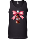Dr Pepper Pink Bow Coquette Tank Top