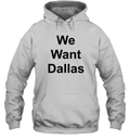 Anthony Edwards Wearing We Want Dallas Hoodie